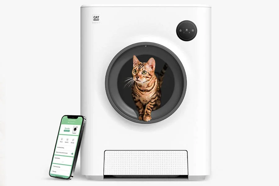 mechanical litter box