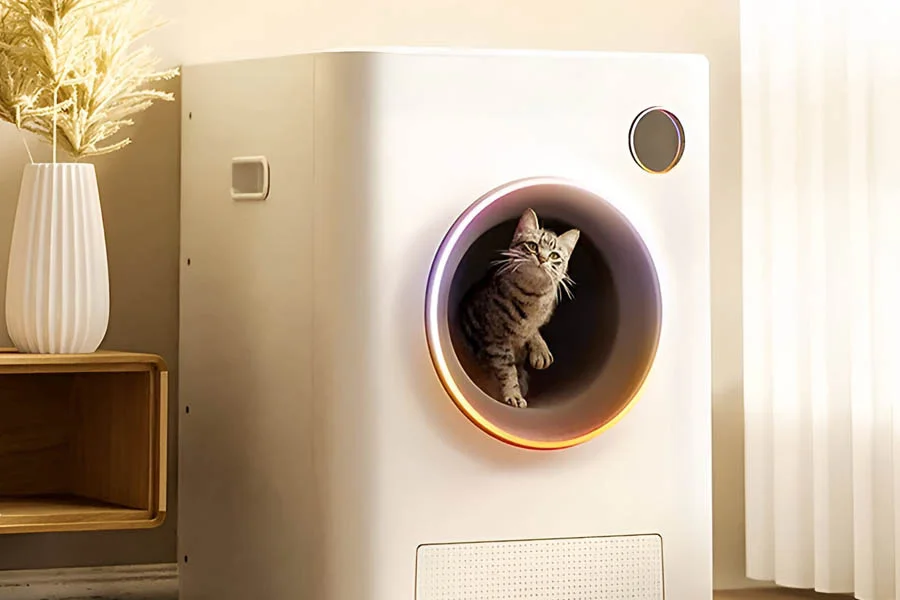 mechanical litter box