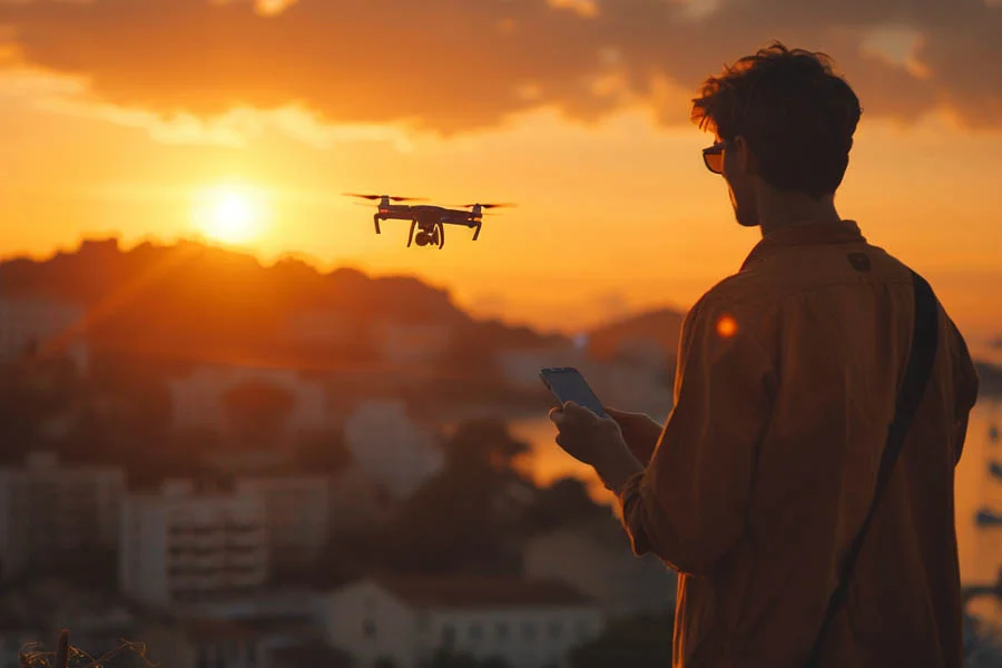 professional drone camera